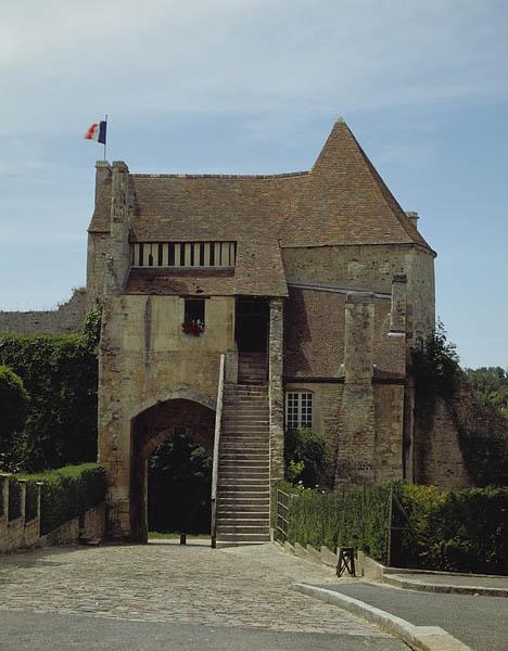 Porte des Cordeliers, élévation postérieure.