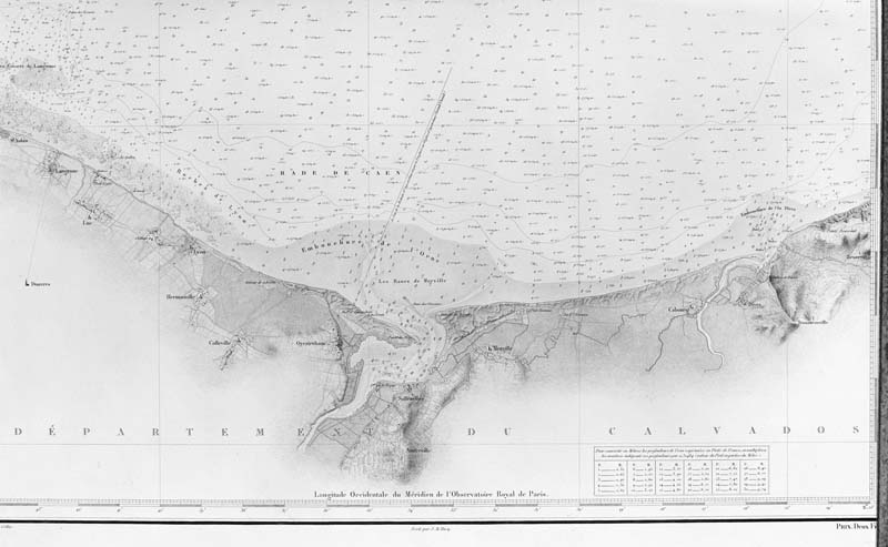 Extrait de la carte marine : Ouistreham.- Plan.