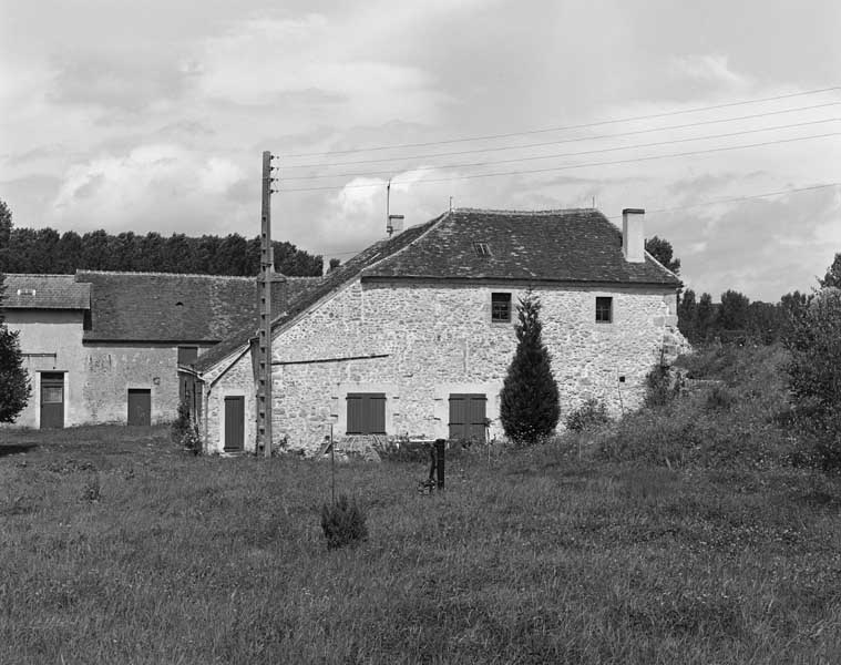 Moulin d'Aunay. Elévation extérieure sud.