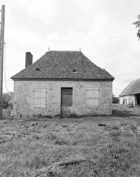 Logis, élévation extérieure est.