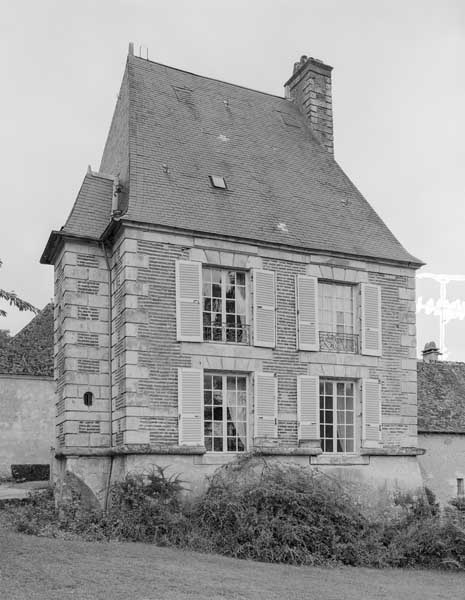 Pavillon du régisseur, élévation extérieure est.