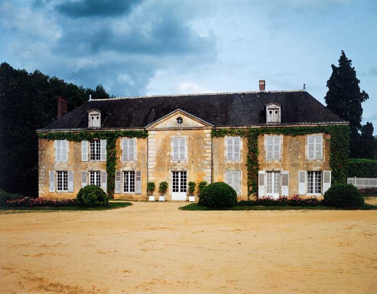 Ancien logis dit le pavillon, élévation extérieure ouest sur cour.