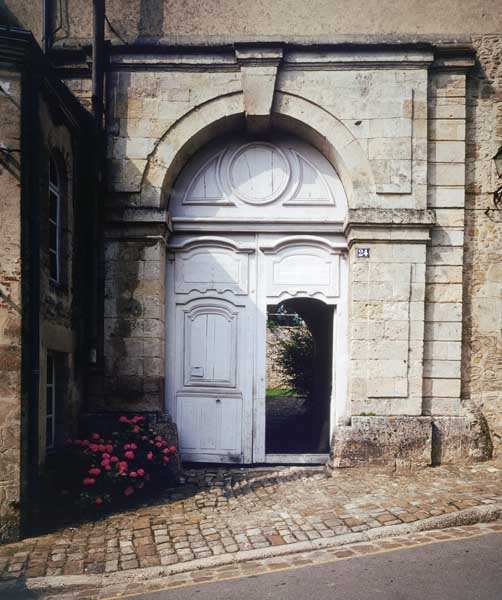 Portail, élévation sur rue.