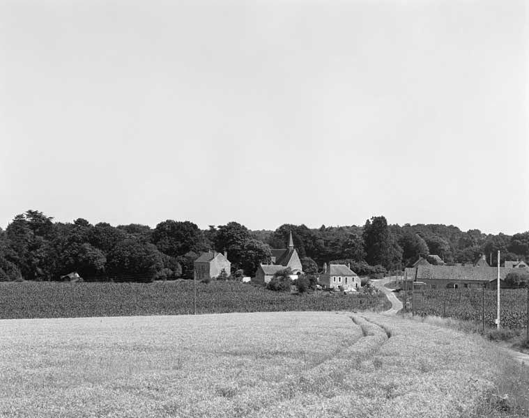 Vue de situation de l'ouest.