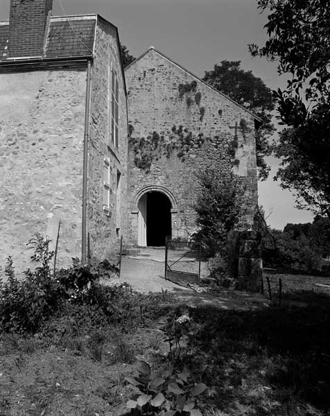 Chapelle Saint-Santin, élévation extérieure ouest.