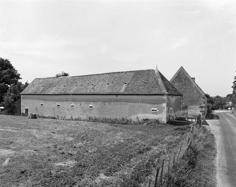 Bâtiment sud, élévation extérieure sud.