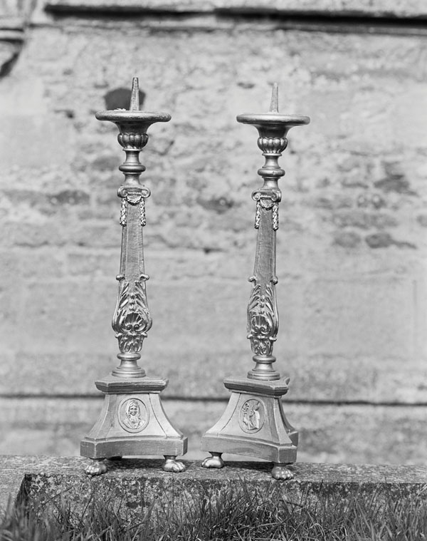 Ensemble de 6 chandeliers d'autel (garniture d'autel)