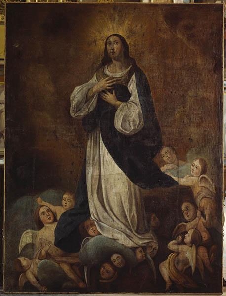 Tableau : l'Immaculée Conception