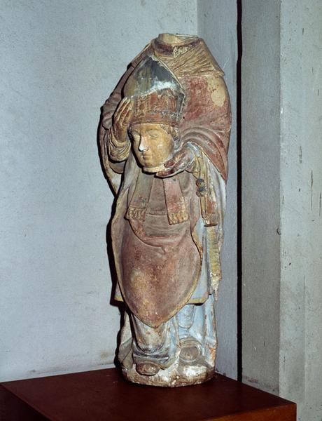 Statue : saint Clair