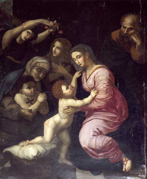 Tableau : Sainte Famille