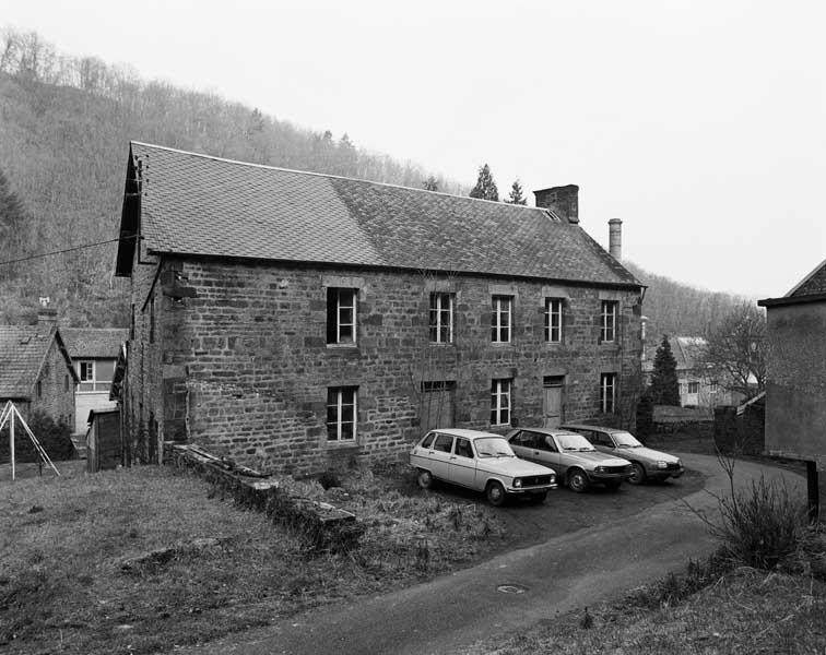 Maison ouvrière, élévation postérieure.