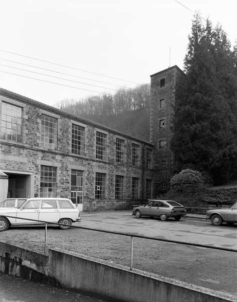 Atelier, élévation extérieure est.