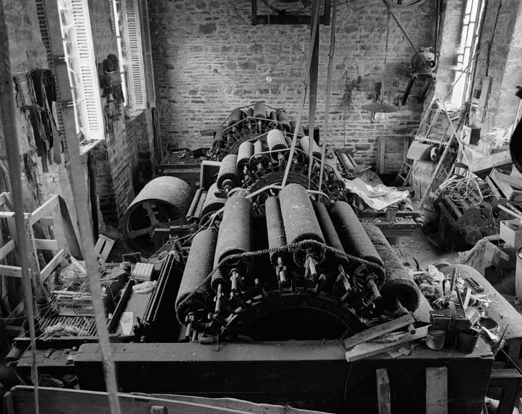 Vue d'ensemble des trois cardefileuses.