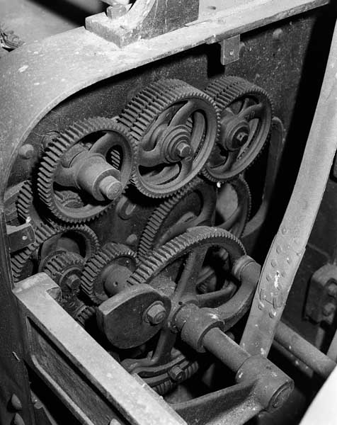 Retordeuse 2, détail du mécanisme.