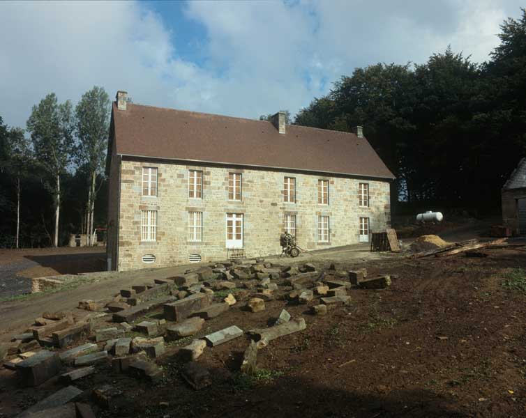 Logis du maître de forge, vue prise du sud-est.