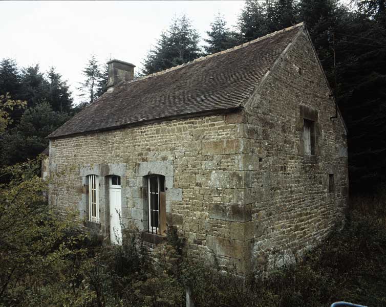 Logement de contremaître, élévation sud-ouest.