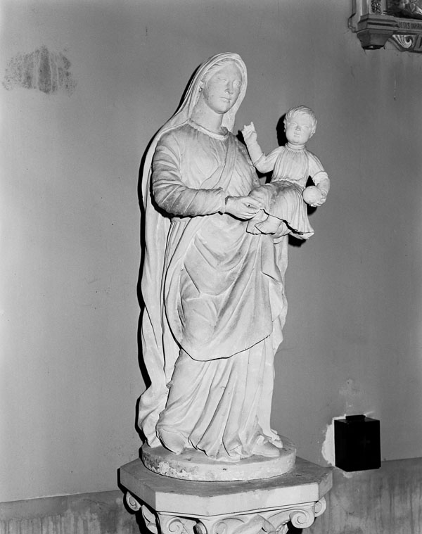 Statue : Vierge à l'Enfant