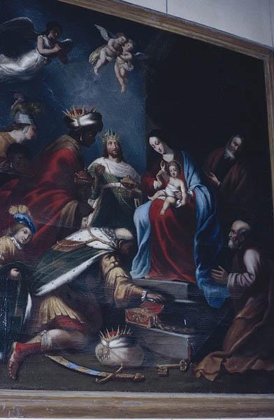 Tableau : Adoration des Mages