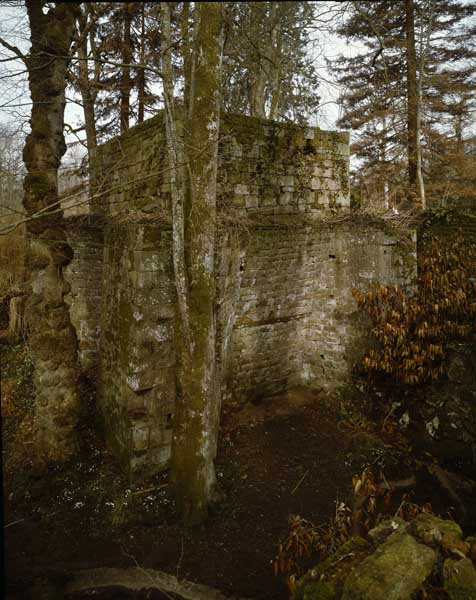 Haut-fourneau, élévation est.