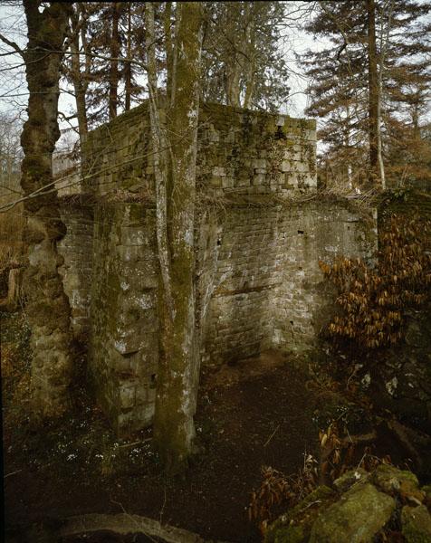 Haut-fourneau, élévation est.