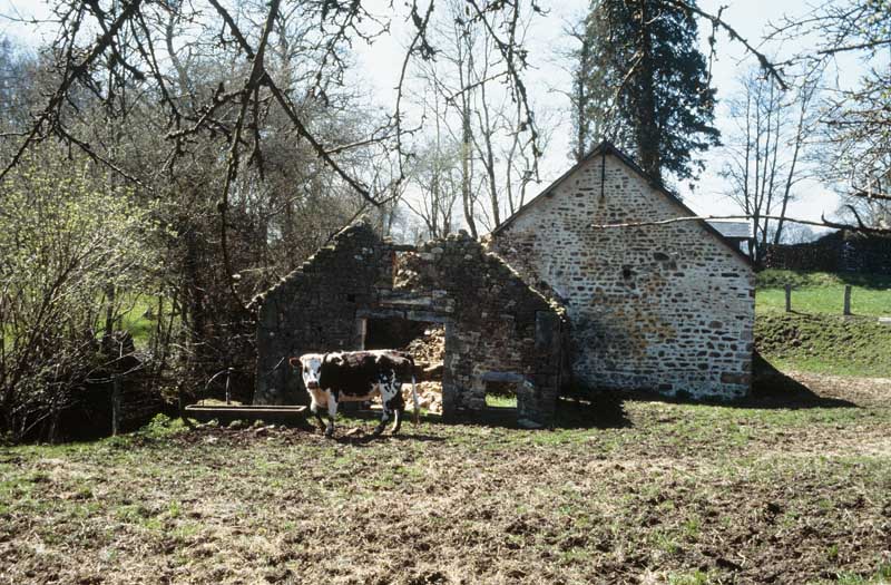 Bâtiment agricole (1), élévation extérieure est.