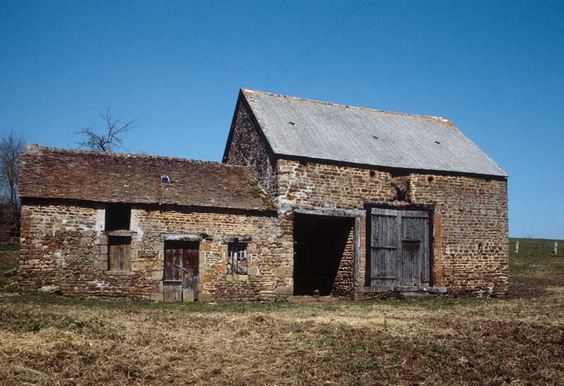 Bâtiment agricole (2), élévation extérieure sud.