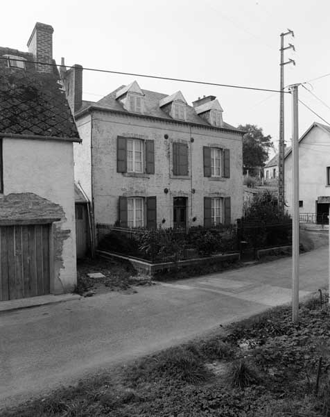 Maison de maître, élévation extérieure nord-ouest.