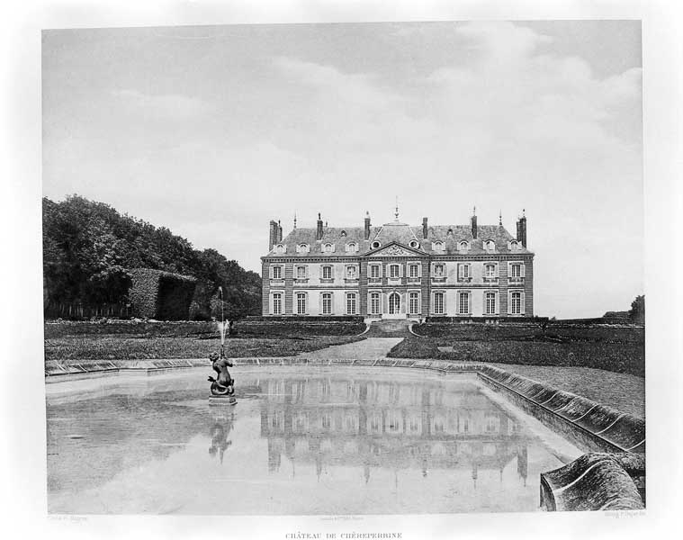 Vue d'ensemble.- Photographie ancienne, Magron (phot.), tirée de : La Normandie monumentale et pittoresque, Orne, 1896.