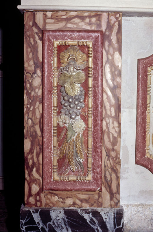 Détail : piedestal.