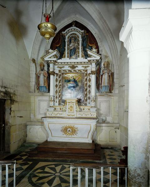 Autel, retable, tabernacle (maître-autel)