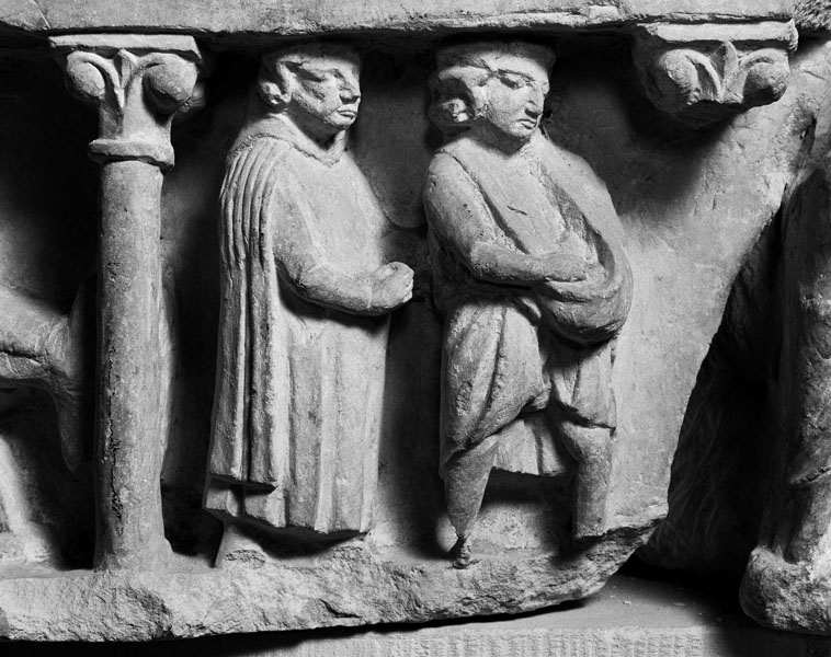 Partie gauche, scène n°10. Joseph et le semeur.