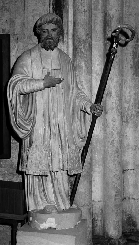 Statue : saint Méen