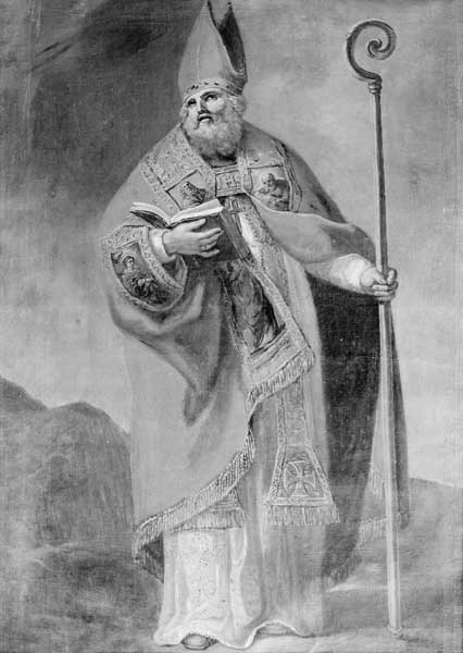 Tableau d'autel : saint Martin de Tours