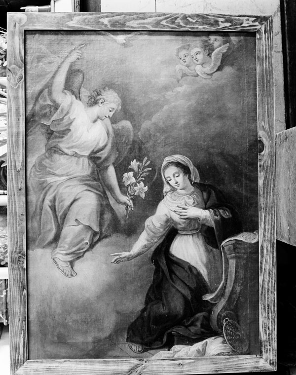 Tableau d'autel : Annonciation