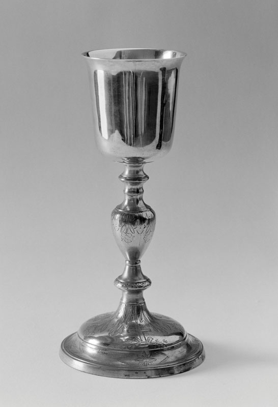 Ensemble d'un calice et d'une patène
