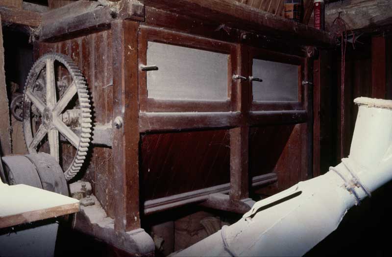 Mélangeuse horizontale à farine.