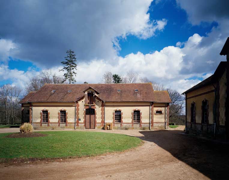 Ecurie est, élévation sur cour.