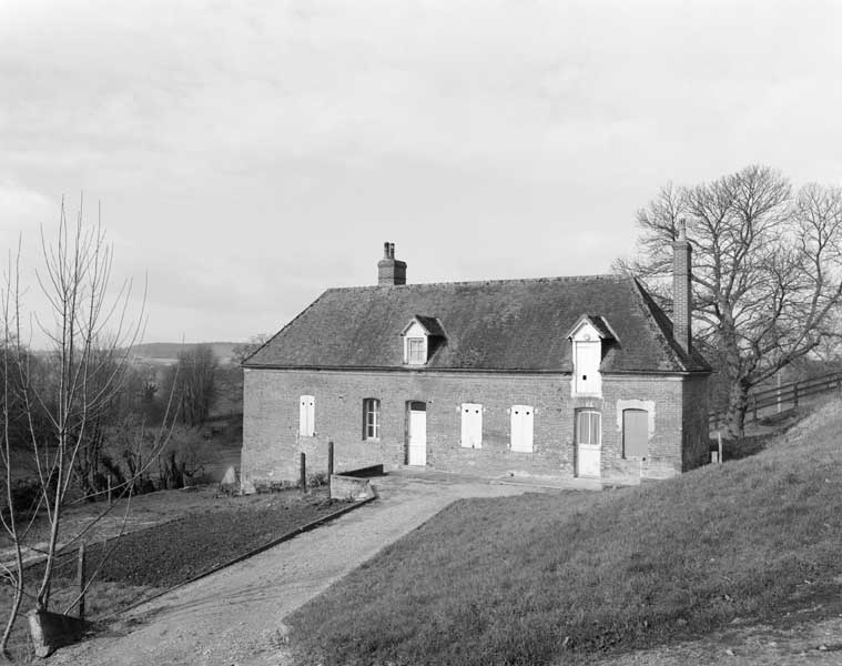 Ancienne maison de l'hôpital, élévation est.