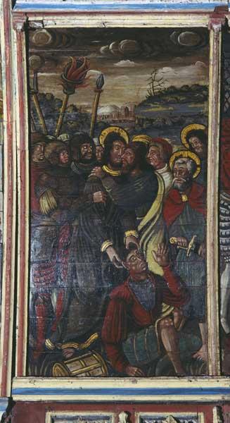 Le baiser de Judas : vue d'ensemble.