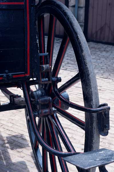 Voiture hippomobile, charrette anglaise Lelorieux