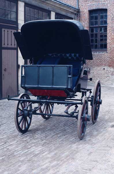 Voiture hippomobile, phaéton Lelorieux