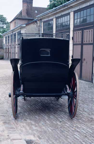 Arrière du milord, avant restauration.