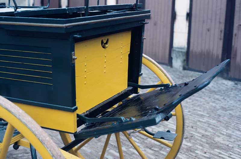 Voiture hippomobile, break transformable Mühlbacher (break N°7)