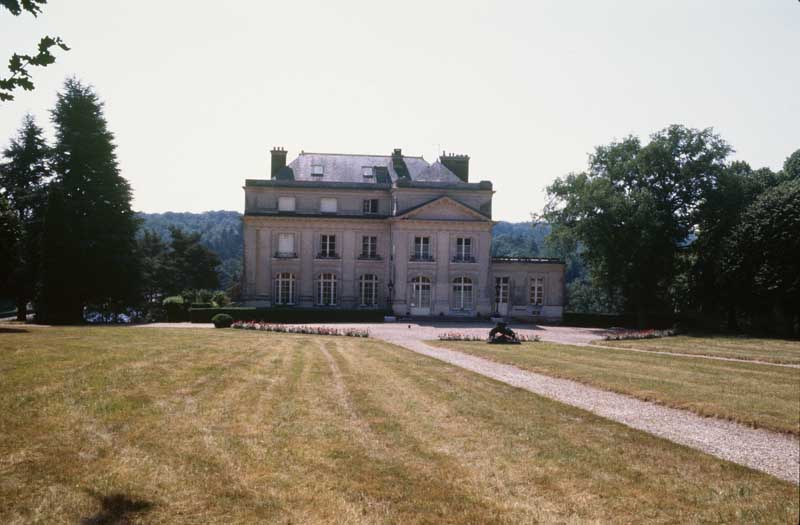 Château, élévation extérieure nord.