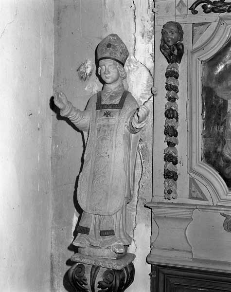 Saint Lubin en évêque.