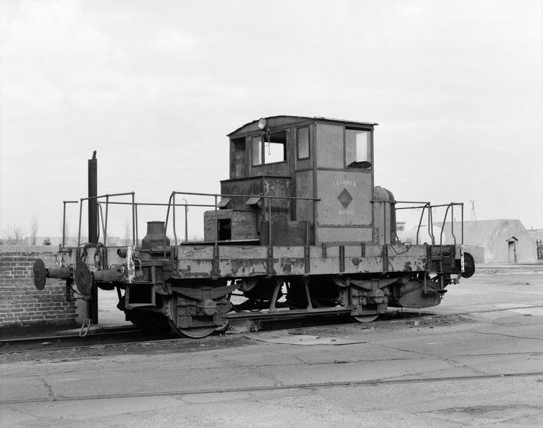 Locotracteur. Vue latérale droite.