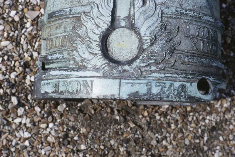 Canon "Le Caméléon", détail.