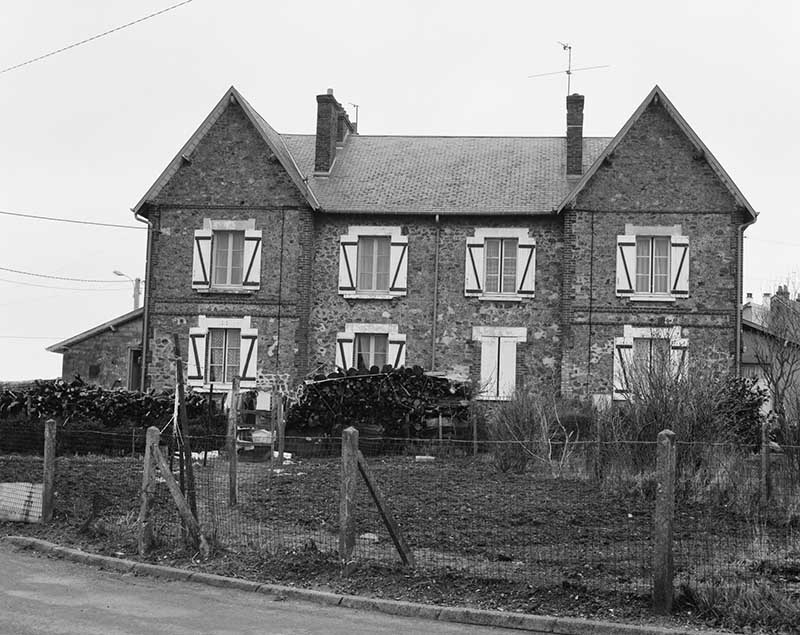 Les Cités. Mine de fer d'Urville-Gouvix. Logement d'ouvriers, second type. ; Logement d'ouvriers, second type.
