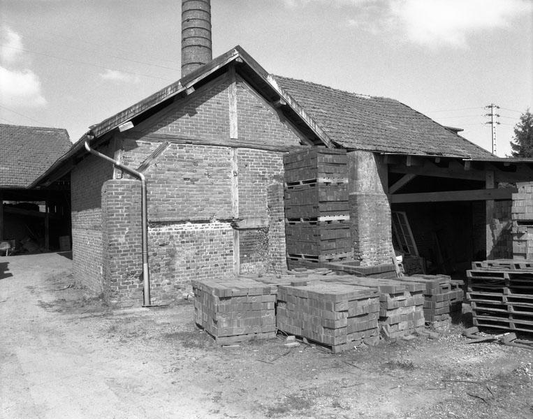 Ancien atelier de fabrication. Vue prise de l'est.