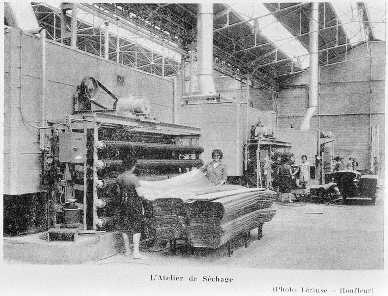 L'atelier de séchage.